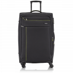 Koffer Solaris 77 cm Schwarz Limone, Farbe: schwarz, Marke: Travelite, EAN: 4027002060234, Abmessungen in cm: 46x77x30, Bild 1 von 6