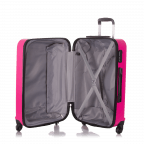 Koffer Quick 55 cm Pink, Farbe: rosa/pink, Marke: Travelite, Abmessungen in cm: 36x55x21, Bild 3 von 3