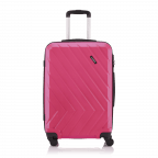 Koffer Quick 64 cm Pink, Farbe: rosa/pink, Marke: Travelite, Abmessungen in cm: 43x64x26, Bild 1 von 3