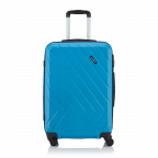 Koffer Quick 64 cm Blau, Farbe: blau/petrol, Marke: Travelite, Abmessungen in cm: 43x64x26, Bild 1 von 3
