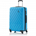 Koffer Quick 74 cm Blau, Farbe: blau/petrol, Marke: Travelite, Abmessungen in cm: 46x74x30, Bild 2 von 3