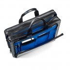 Aktentasche Workbag 2 Handles OFF-WR1 Carbon Black, Farbe: schwarz, Marke: Offermann, EAN: 4057081014125, Abmessungen in cm: 39.5x30x9.5, Bild 3 von 6