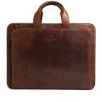 Aktentasche Workbag 2 Handles OFF-WR1 Chestnut Brown, Farbe: braun, Marke: Offermann, EAN: 4057081013487, Abmessungen in cm: 39.5x30x9.5, Bild 5 von 6