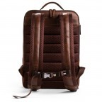 Backpack M OFF-BP1 Chestnut Brown, Farbe: braun, Marke: Offermann, EAN: 4057081013562, Abmessungen in cm: 31x40x20, Bild 4 von 5