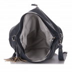 Beuteltasche LB-03 Blau, Farbe: blau/petrol, Marke: Lichtblau, Abmessungen in cm: 46x36x18, Bild 3 von 4