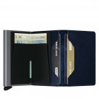 Geldbörse Slimwallet Rango Blue Titanium, Farbe: grau, Marke: Secrid, EAN: 8718215285588, Abmessungen in cm: 6.8x10.2x1.6, Bild 3 von 3