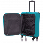 Koffer Paklite 55 cm Türkis Blau, Farbe: grün/oliv, Marke: Travelite, Abmessungen in cm: 35x55x19, Bild 3 von 3