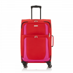 Koffer Paklite 65 cm Rot Pink, Farbe: rot/weinrot, Marke: Travelite, Abmessungen in cm: 40x65x24, Bild 1 von 3