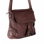 Umhängetasche Tassel Mirella B3.6242 Chocolate Brown, Farbe: braun, Marke: Harbour 2nd, EAN: 4046478029828, Abmessungen in cm: 34x28x10, Bild 2 von 5