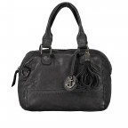 Handtasche Tassel Maja Lina B3.6255 Dark Ash, Farbe: anthrazit, Marke: Harbour 2nd, EAN: 4046478029859, Abmessungen in cm: 24x22x14, Bild 1 von 6