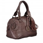 Handtasche Tassel Maja Lina B3.6255 Chocolate Brown, Farbe: braun, Marke: Harbour 2nd, EAN: 4046478029866, Abmessungen in cm: 24x22x14, Bild 2 von 6