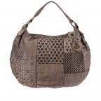 Beuteltasche Poppy-Love Runa B3.6477 Stone Grey, Farbe: grau, Marke: Harbour 2nd, EAN: 4046478029187, Abmessungen in cm: 47x38x2, Bild 1 von 6