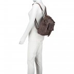 Rucksack Cool-Casual Gudrun B3.4902 Stone Grey, Farbe: grau, Marke: Harbour 2nd, EAN: 4046478026414, Abmessungen in cm: 35x28x8, Bild 3 von 5