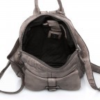 Rucksack Cool-Casual Gudrun B3.4902 Stone Grey, Farbe: grau, Marke: Harbour 2nd, EAN: 4046478026414, Abmessungen in cm: 35x28x8, Bild 4 von 5