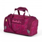 Sporttasche Purple Leaves, Farbe: flieder/lila, Marke: Satch, EAN: 4057081029525, Abmessungen in cm: 45x25x25, Bild 1 von 6