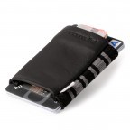 Geldbörse Classic Mini Business Black, Farbe: anthrazit, Marke: Space Wallet, Abmessungen in cm: 5x7x2.5, Bild 1 von 2