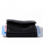 Geldbörse Push 2.0 Mini Night Guard, Farbe: schwarz, Marke: Space Wallet, Abmessungen in cm: 6.5x6x2, Bild 3 von 3