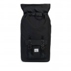 Rucksack Little America Volumen 23 Liter Black Dark Shadow, Farbe: schwarz, Marke: Herschel, EAN: 0828432135134, Abmessungen in cm: 28x50x17, Bild 3 von 4