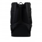 Rucksack Little America Volumen 23 Liter Black Dark Shadow, Farbe: schwarz, Marke: Herschel, EAN: 0828432135134, Abmessungen in cm: 28x50x17, Bild 4 von 4