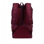 Rucksack Little America Volumen 23 Liter Univers Windsor Wine Peacoat, Farbe: rot/weinrot, Marke: Herschel, EAN: 0828432137459, Abmessungen in cm: 28x50x17, Bild 4 von 4