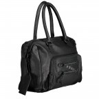 Tasche Walsall Black, Farbe: schwarz, Marke: Cowboysbag, Abmessungen in cm: 34x30x10, Bild 2 von 7