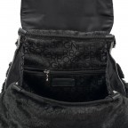 Rucksack Fay Kunstfell Black, Farbe: schwarz, Marke: Bogner, Abmessungen in cm: 27x31x14, Bild 5 von 8