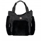 Tasche Floris Kunstfell Black, Farbe: schwarz, Marke: Bogner, Abmessungen in cm: 38x35x16, Bild 1 von 7