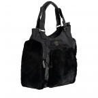 Tasche Floris Kunstfell Black, Farbe: schwarz, Marke: Bogner, Abmessungen in cm: 38x35x16, Bild 2 von 7