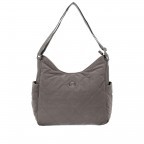 Beuteltasche Nelly Velvet Slate, Farbe: grau, Marke: Bogner, EAN: 4051531363054, Abmessungen in cm: 33x33x14.5, Bild 1 von 6