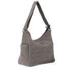 Beuteltasche Nelly Velvet Slate, Farbe: grau, Marke: Bogner, EAN: 4051531363054, Abmessungen in cm: 33x33x14.5, Bild 2 von 6