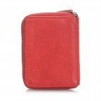 Mini-Geldbörse Sydney 110 Rot, Farbe: rot/weinrot, Marke: Jack Kinsky, EAN: 4051482425399, Abmessungen in cm: 8x11x3, Bild 4 von 4