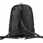 Rucksack mit Nietenbesatz Schwarz, Farbe: schwarz, Marke: Replay, Abmessungen in cm: 25x33x12.5, Bild 6 von 7