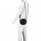Umhängetasche Minibag mit Nietenbesatz Schwarz, Farbe: schwarz, Marke: Replay, Abmessungen in cm: 17x17x6, Bild 3 von 5
