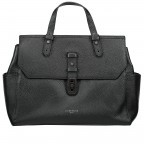 Handtasche Heavy Idaho Oil Black, Farbe: schwarz, Marke: Liebeskind Berlin, Abmessungen in cm: 34x27x10, Bild 1 von 6