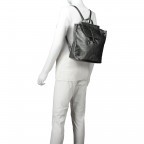 Rucksack Heavy Wisconsin Backpack Rock Grey Metallic, Farbe: metallic, Marke: Liebeskind Berlin, Abmessungen in cm: 28x31x14, Bild 4 von 7