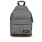 Rucksack Wyoming White Squares, Farbe: grau, Marke: Eastpak, Abmessungen in cm: 30x40x12, Bild 1 von 6