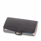 Wallet Soft Touch Schwarz, Farbe: schwarz, Marke: I-Clip, EAN: 4260169244134, Abmessungen in cm: 9x7x1.7, Bild 1 von 4