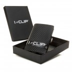 Wallet Soft Touch Schwarz, Farbe: schwarz, Marke: I-Clip, EAN: 4260169244134, Abmessungen in cm: 9x7x1.7, Bild 4 von 4