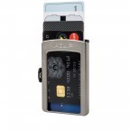 Wallet Veggie Schwarz, Farbe: schwarz, Marke: I-Clip, EAN: 4260169243861, Abmessungen in cm: 9x7x1.7, Bild 3 von 4