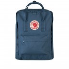 Rucksack Kånken Royal Blue Pinstripe Pattern, Farbe: blau/petrol, Marke: Fjällräven, EAN: 7323450363260, Abmessungen in cm: 27x38x13, Bild 1 von 16