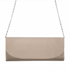 Clutch Beige, Farbe: beige, Marke: Hausfelder Manufaktur, Abmessungen in cm: 24x10x6, Bild 1 von 7