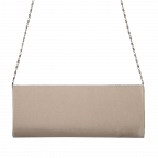 Clutch Beige, Farbe: beige, Marke: Hausfelder Manufaktur, Abmessungen in cm: 24x10x6, Bild 6 von 7