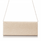 Clutch Gold, Farbe: metallic, Marke: Hausfelder Manufaktur, Abmessungen in cm: 27x10x6, Bild 5 von 7