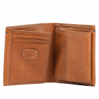 Geldbörse Woodford Billfold V5 Cognac, Farbe: cognac, Marke: Strellson, EAN: 4053533241590, Abmessungen in cm: 9x11x3, Bild 3 von 4