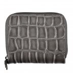 Geldbörse Croco Sabia W7 Rock Grey Metallic, Farbe: grau, Marke: Liebeskind Berlin, Abmessungen in cm: 11x10x2.5, Bild 1 von 4