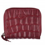 Geldbörse Croco Sabia W7 Warm Burgundy, Farbe: rot/weinrot, Marke: Liebeskind Berlin, Abmessungen in cm: 11x10x2.5, Bild 1 von 4