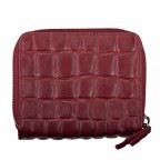 Geldbörse Croco Sabia W7 Warm Burgundy, Farbe: rot/weinrot, Marke: Liebeskind Berlin, Abmessungen in cm: 11x10x2.5, Bild 4 von 4