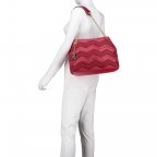 Shopper Coriandolo Rosso, Farbe: rot/weinrot, Marke: Valentino Bags, Abmessungen in cm: 26.5x35x12, Bild 3 von 6
