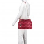 Shopper Coriandolo Rosso, Farbe: rot/weinrot, Marke: Valentino Bags, Abmessungen in cm: 26.5x35x12, Bild 6 von 6