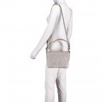 Tasche Saddle Odine Silver, Farbe: metallic, Marke: Fritzi aus Preußen, EAN: 4059065069497, Abmessungen in cm: 24.5x19x10, Bild 3 von 8